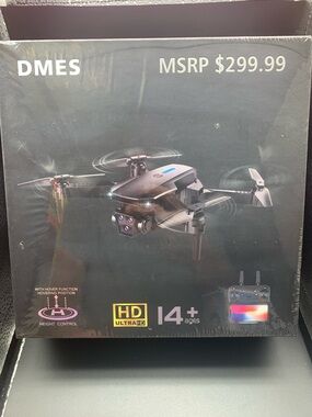 Black HD Ultra Drone with 4K Camera - Black